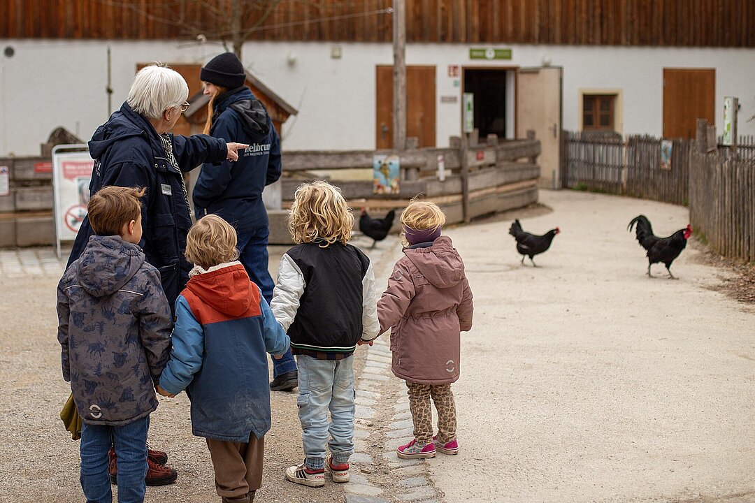 Kindergeburtstag im Mühlendorf