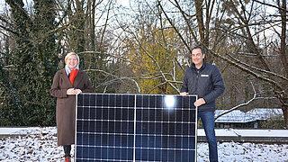 Photovoltaik-Anlage im Tierpark Hellabrunn 