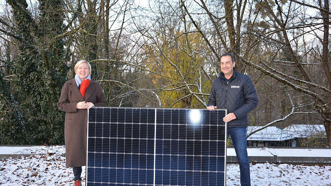 Photovoltaik-Anlage im Tierpark Hellabrunn 