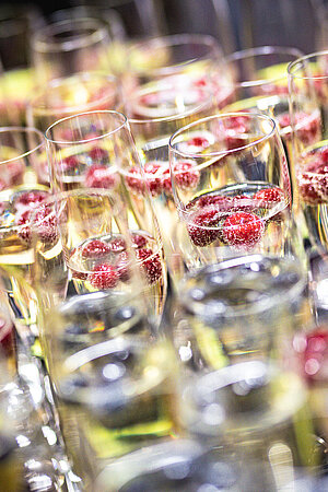 Leckere Drinks bei einem Event im Tierpark Hellabrunn 