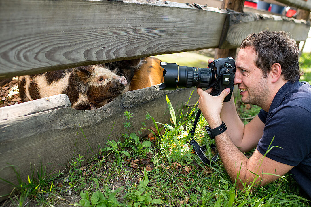 Fotokurs mit Mark Müller. 