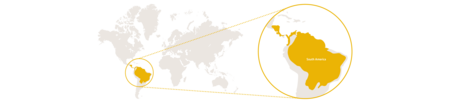 distribution map giant anteater 