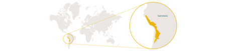 distribution map vicunja
