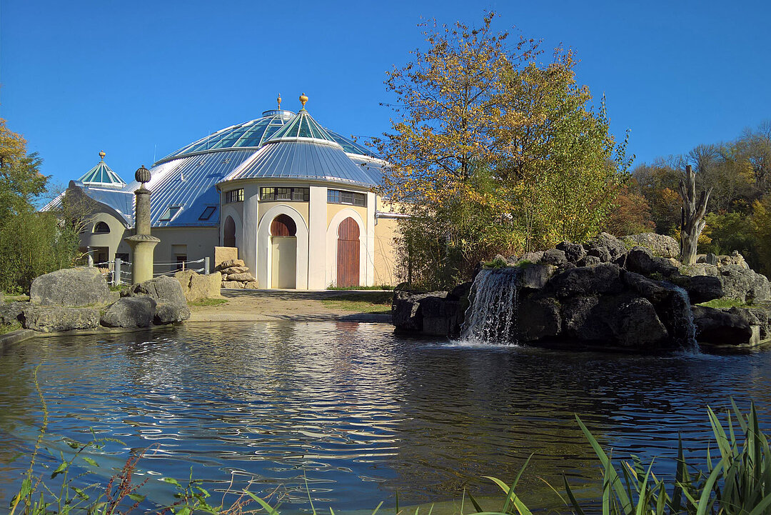 Das Elefantenhaus nach der Sanierung.