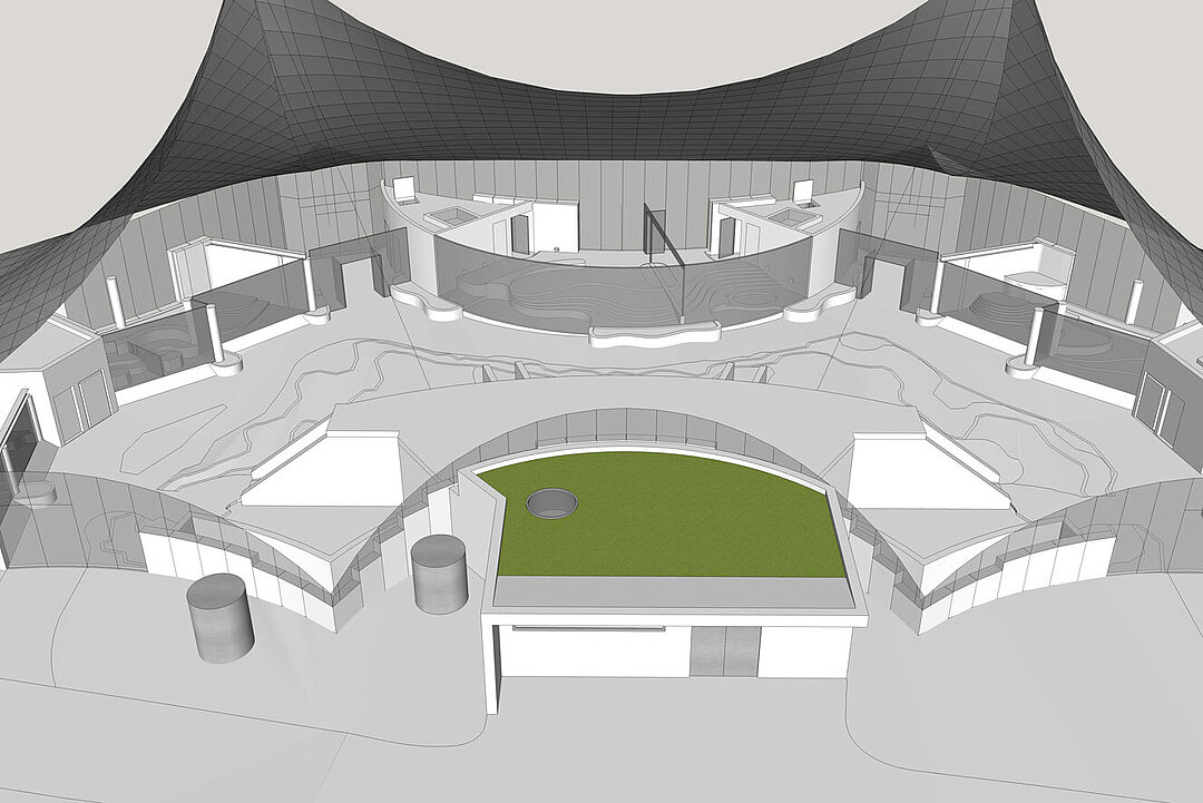 3D Model Baustelle Dschungelwelt.