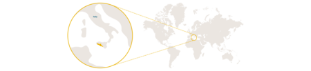 Distribution map Girgentana goat