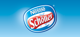 Logo Nestle Schöller, Sponsor des Tierpark Hellabrunn.