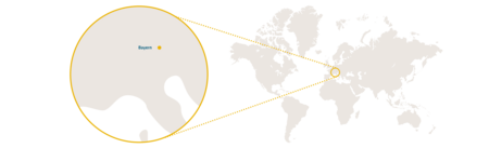 Die Verbreitungskarte der bayerischen Kurzohrmaus