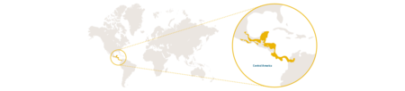 Verbreitungskarte Mittelamerikanischer Tapir