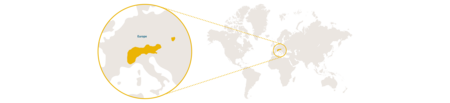 Distribution map marmot