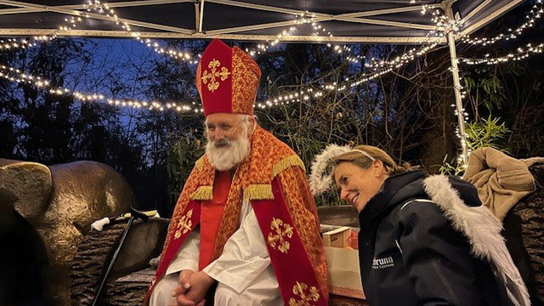 Der Nikolaus in Hellabrunn
