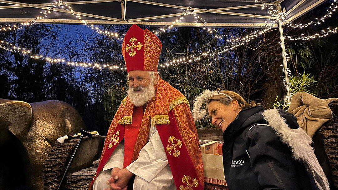 Der Nikolaus in Hellabrunn
