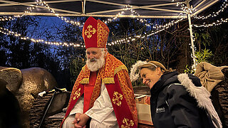Der Nikolaus in Hellabrunn