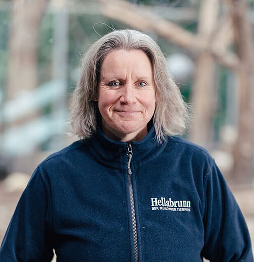 Porträt von Dr. Christine Gohl, leitende Tierärztin