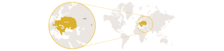 Distribution map green toad